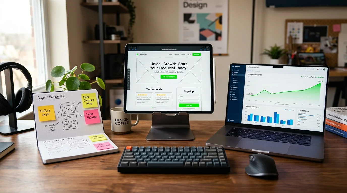 Anatomi Landing Page yang Menjual: Rahasia Bikin Pengunjung Langsung Chat WhatsApp
